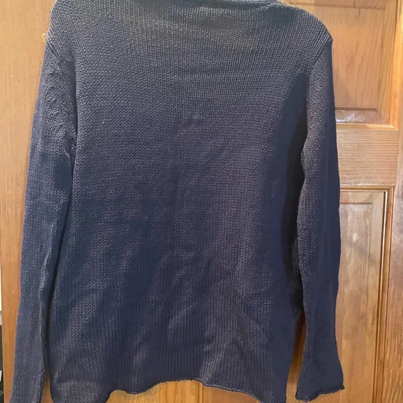 Wooden Ships Navy Star Sweater - Picture 2 of 2